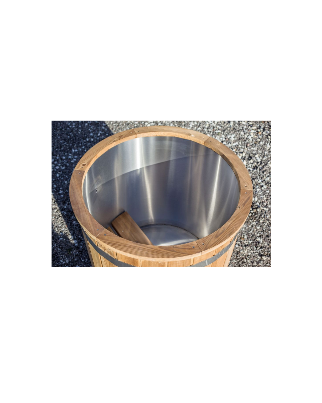 Premium Eisfass Ø86cm Holz
