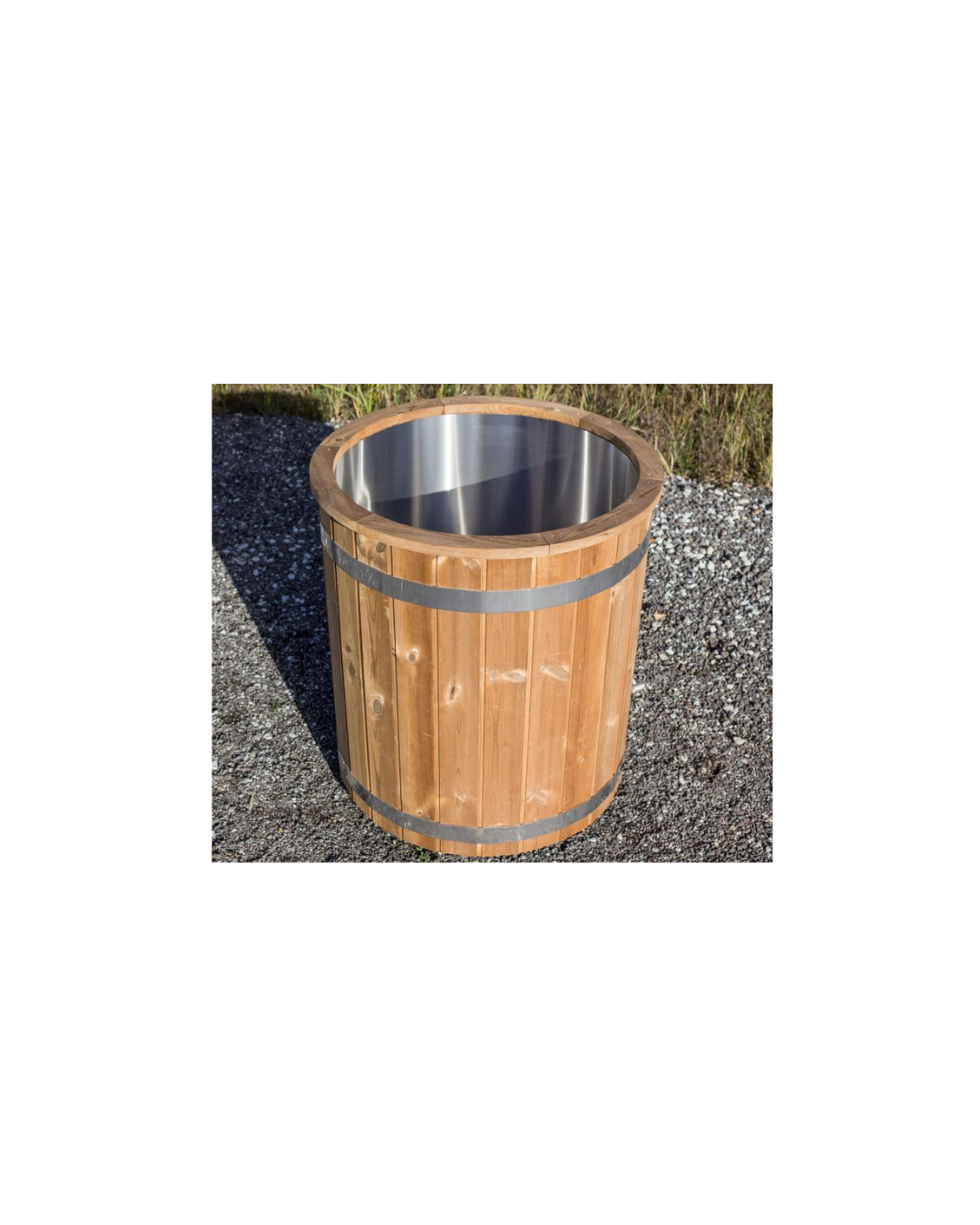 Premium Eisfass Ø86cm Holz