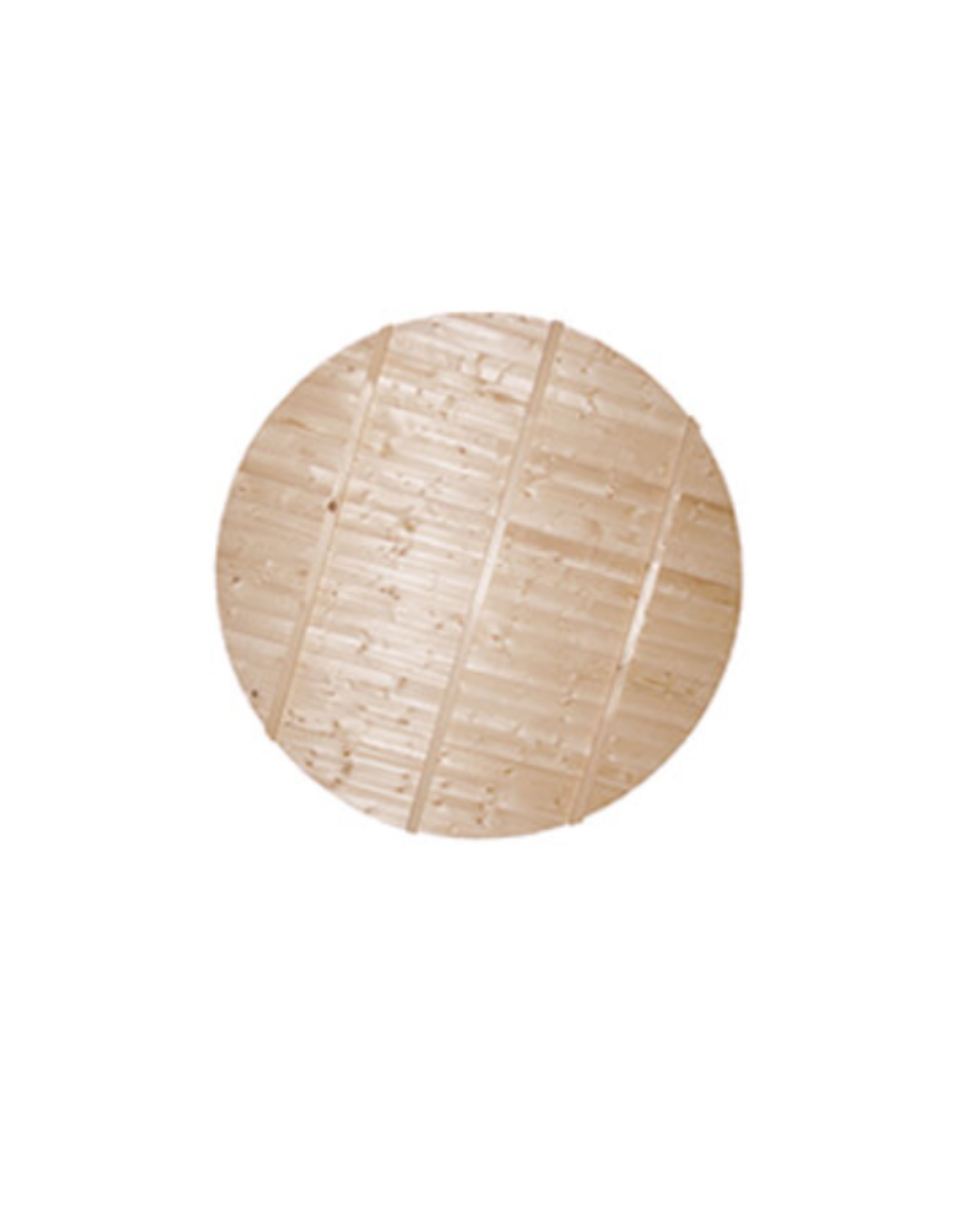 Deckel aus Fichte  Ø86cm für Eisfass Premium
