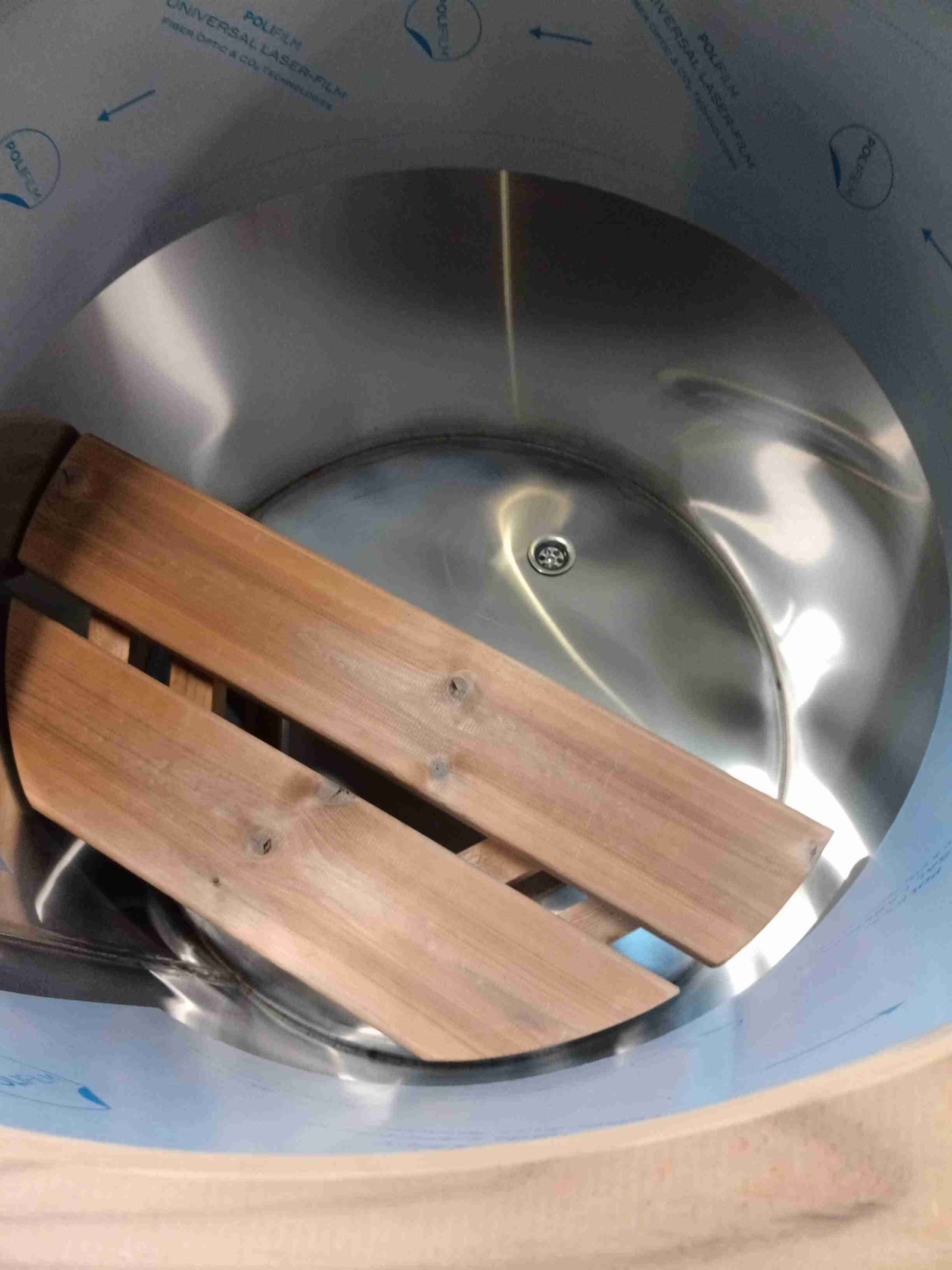 Premium Eisfass Ø86cm Holz